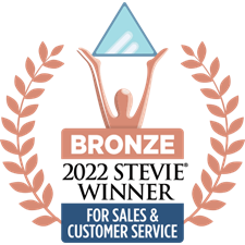 The Stevie's Customer Service 2022 Bronze Winner
